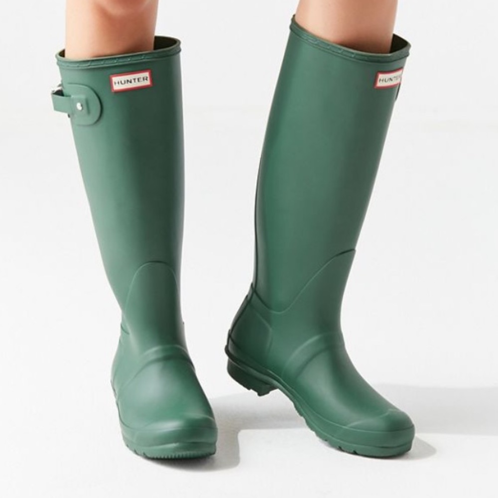 SALE🔥NEW HUNTER WELLINGTON MATTE RAIN BOOTS - Picture 2 of 8